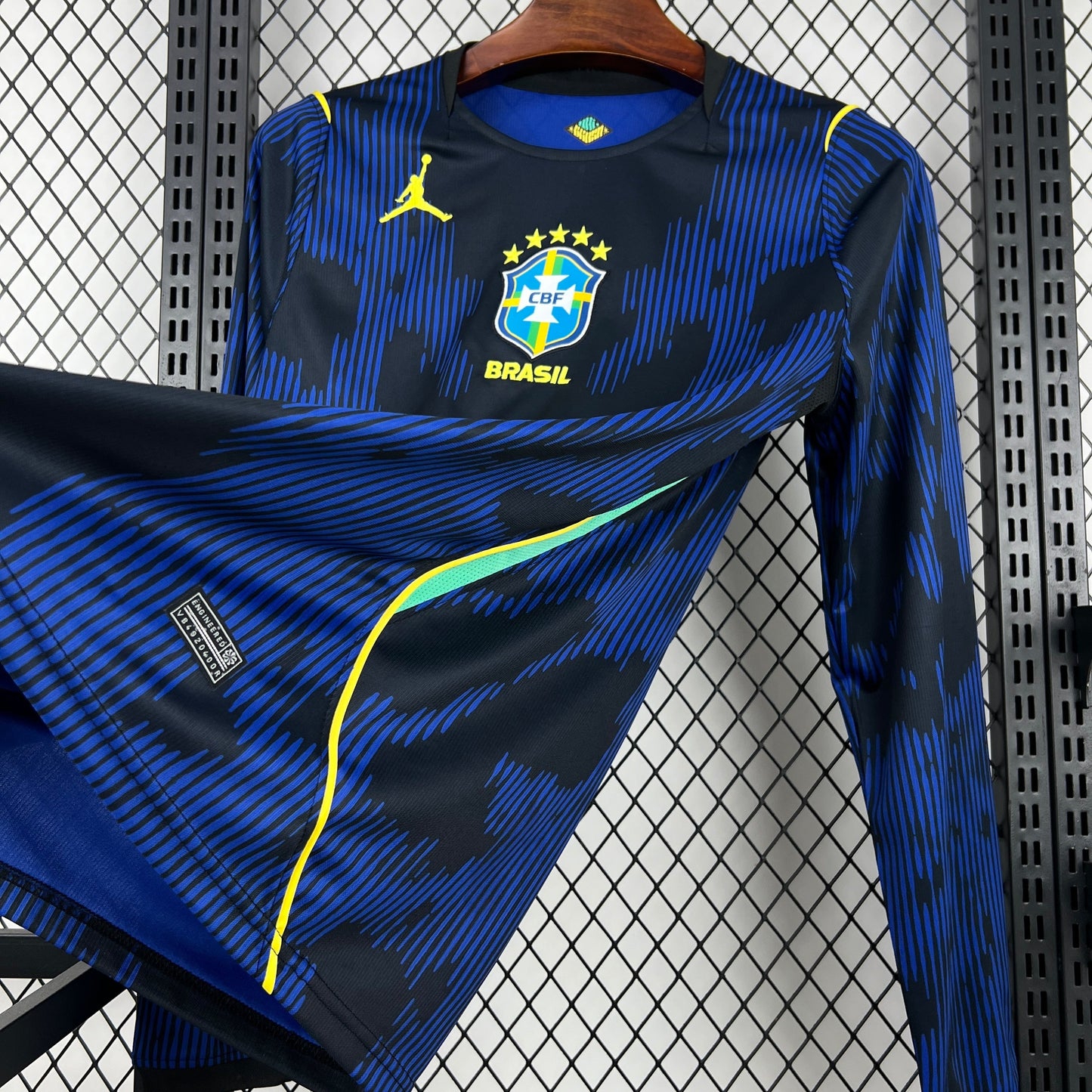 Azul Brasil Manga Comprida II 2026 Masculina